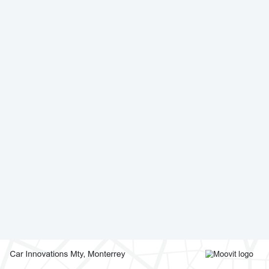 Mapa de Car Innovations Mty