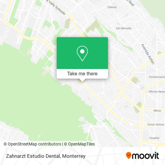 Zahnarzt Estudio Dental map