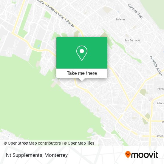 Mapa de Nt Supplements