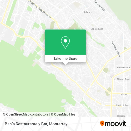 Bahía Restaurante y Bar map
