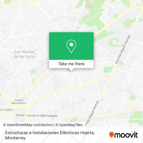 Estructuras e Instalaciones Eléctricas Huerta map