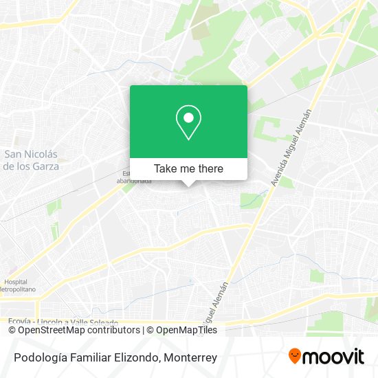 Podología Familiar Elizondo map