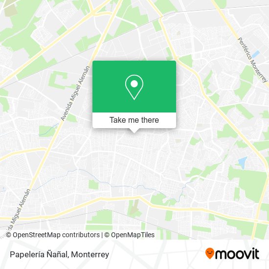 Papelería Ñañal map