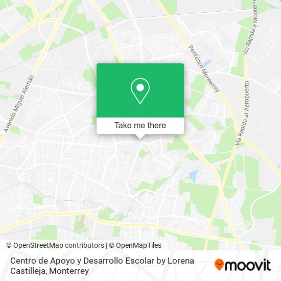Centro de Apoyo y Desarrollo Escolar by Lorena Castilleja map