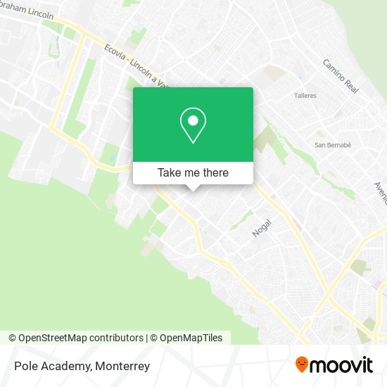 Mapa de Pole Academy