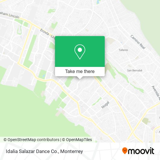 Mapa de Idalia Salazar Dance Co.