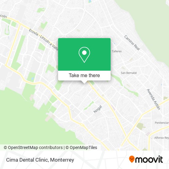 Mapa de Cima Dental Clinic