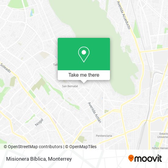 Misionera Bíblica map