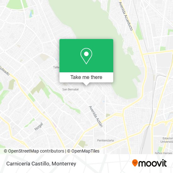 Carnicería Castillo map