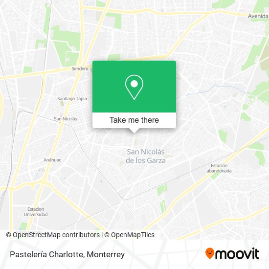 Pastelería Charlotte map