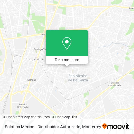 Solótica México - Distribuidor Autorizado map
