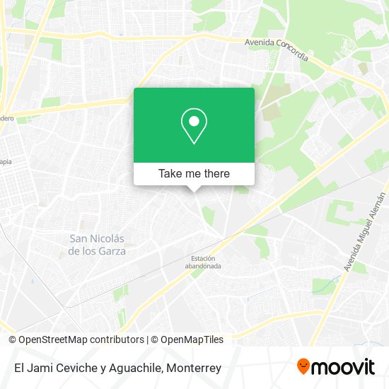 El Jami Ceviche y Aguachile map
