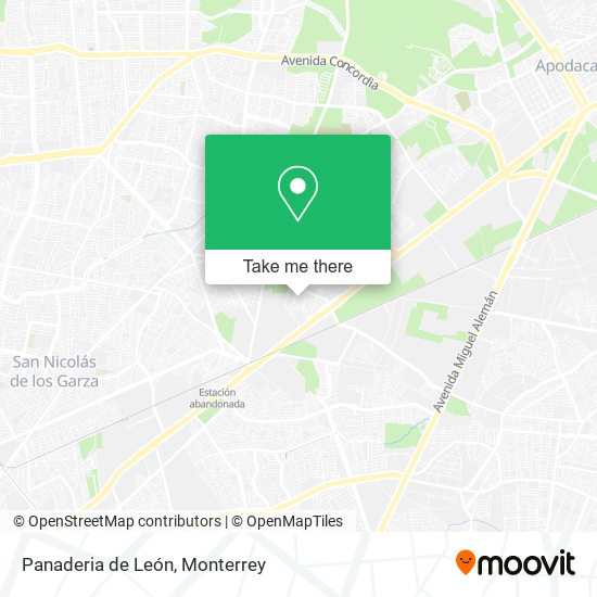 Panaderia de León map