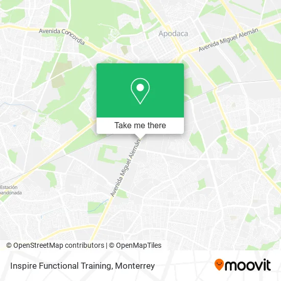 Inspire Functional Training map