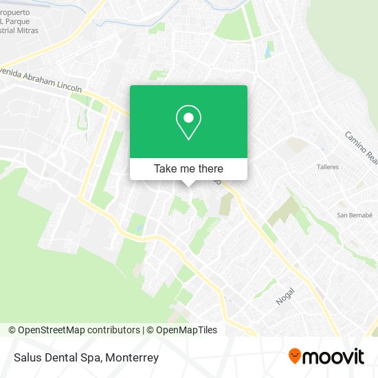 Mapa de Salus Dental Spa