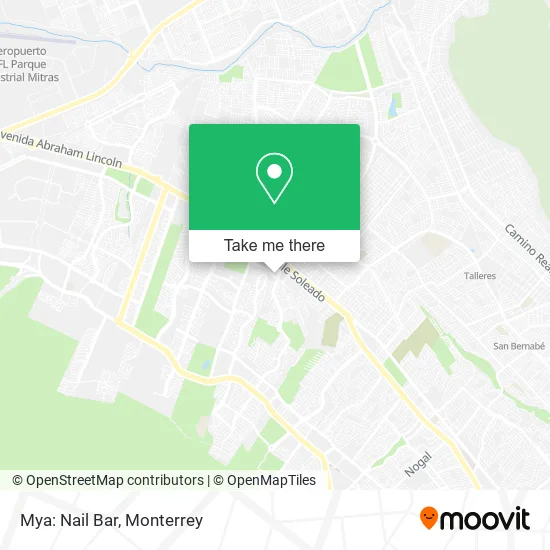 Mya: Nail Bar map