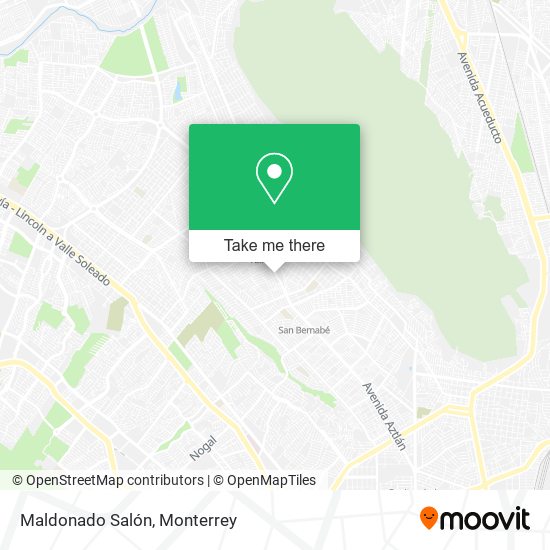 Mapa de Maldonado Salón