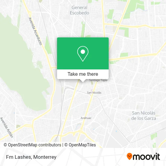 Fm Lashes map