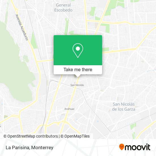 Mapa de La Parisina