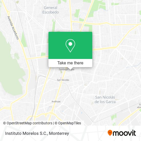 Instituto Morelos S.C. map