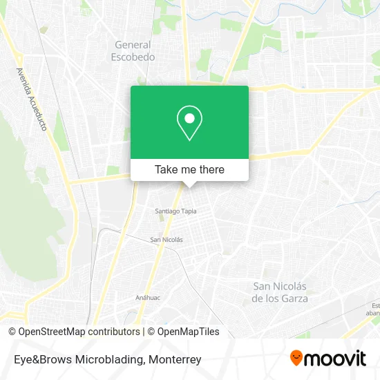 Eye&Brows Microblading map