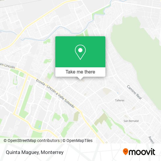 Mapa de Quinta Maguey