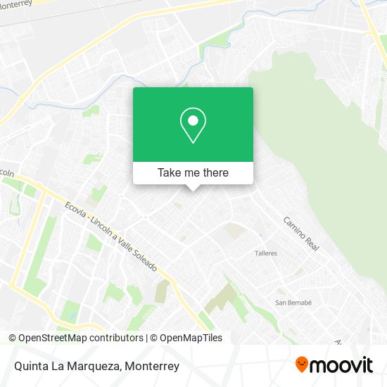 Mapa de Quinta La Marqueza