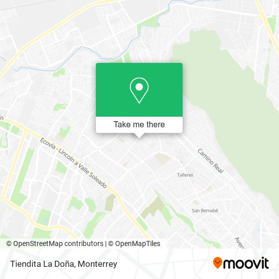 Mapa de Tiendita La Doña