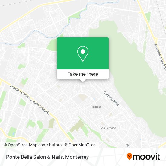 Ponte Bella Salon & Nails map