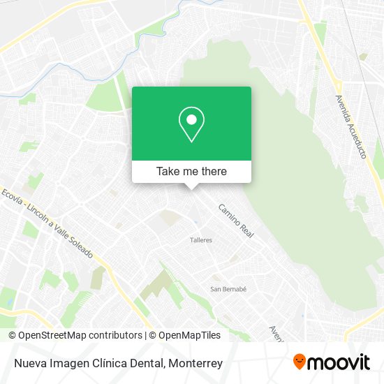 Mapa de Nueva Imagen Clínica Dental