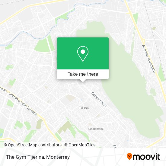 The Gym Tijerina map