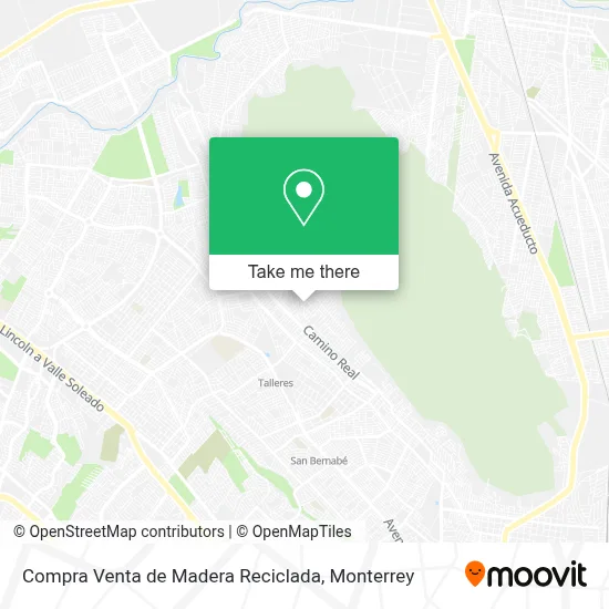 Compra Venta de Madera Reciclada map