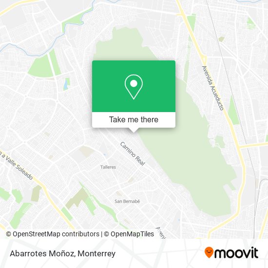 Abarrotes Moñoz map