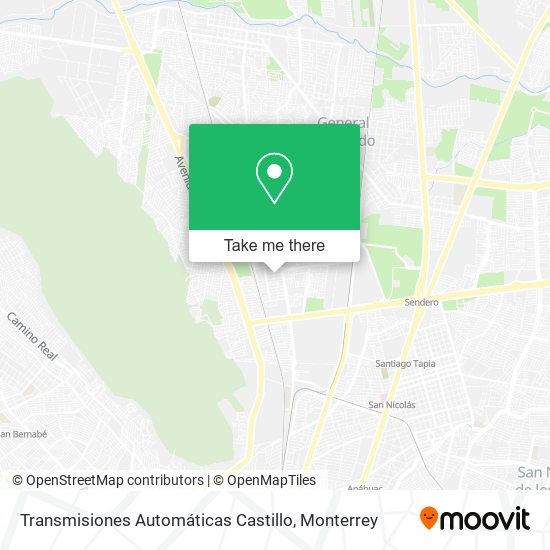 Transmisiones Automáticas Castillo map