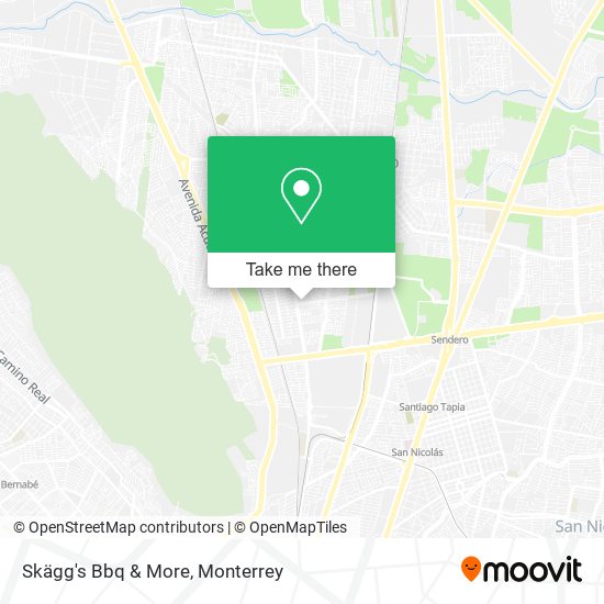 Skägg's Bbq & More map