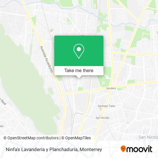Ninfa's Lavandería y Planchaduría map