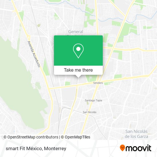 smart Fit México map