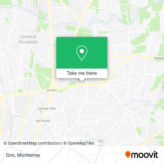 Mapa de Gnc