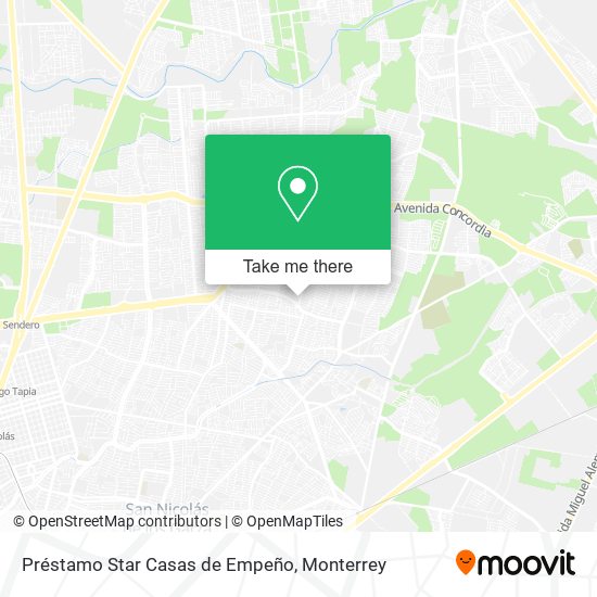 Préstamo Star Casas de Empeño map
