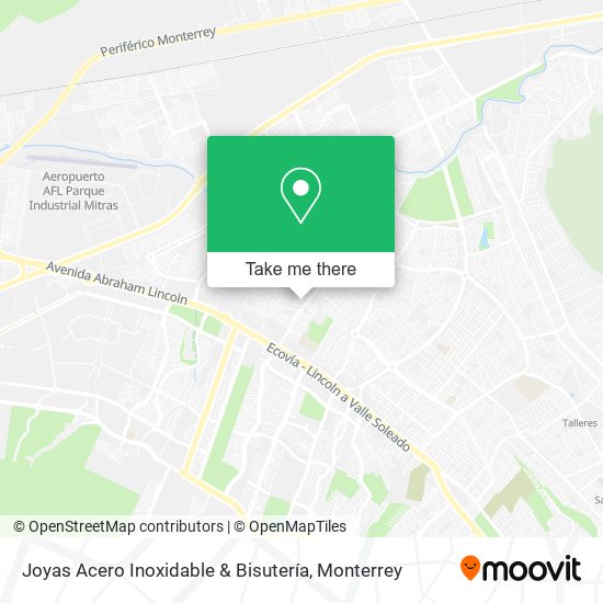 Joyas Acero Inoxidable & Bisutería map