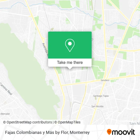 Fajas Colombianas y Más by Flor map