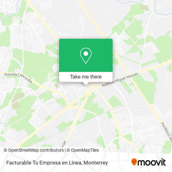 Facturable Tu Empresa en Línea map