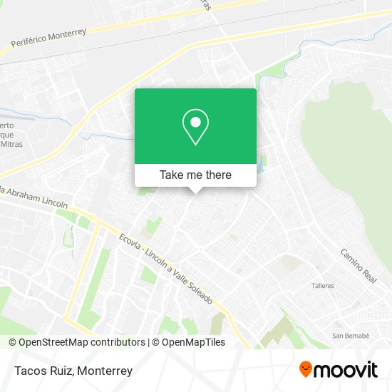 Tacos Ruiz map