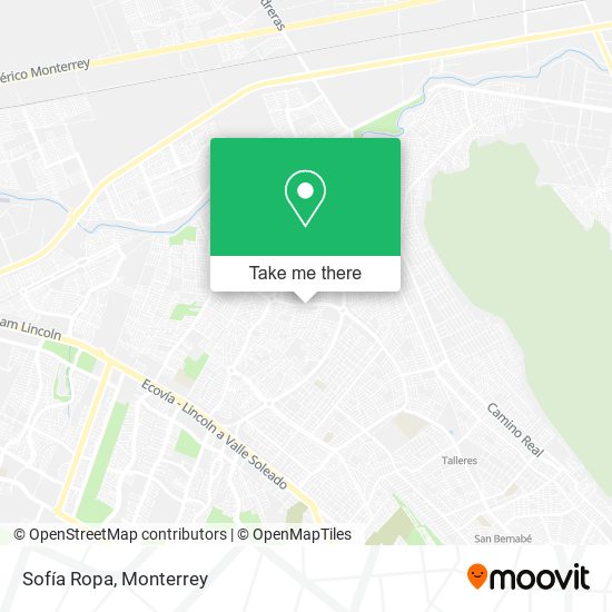 Sofía Ropa map