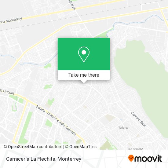 Carnicería La Flechita map