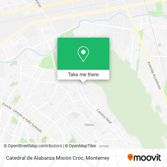 Mapa de Catedral de Alabanza Misión Croc