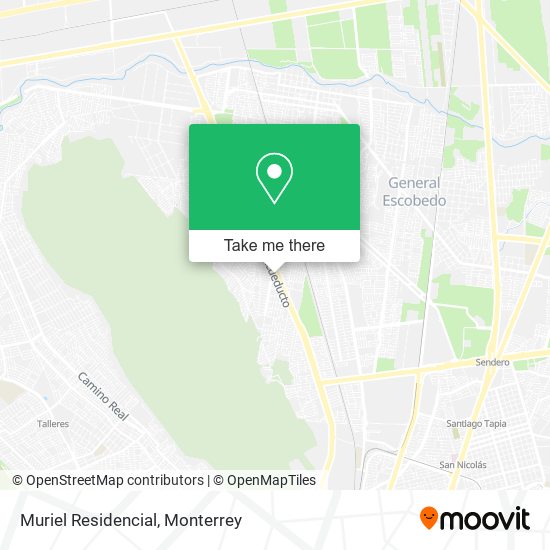 Muriel Residencial map