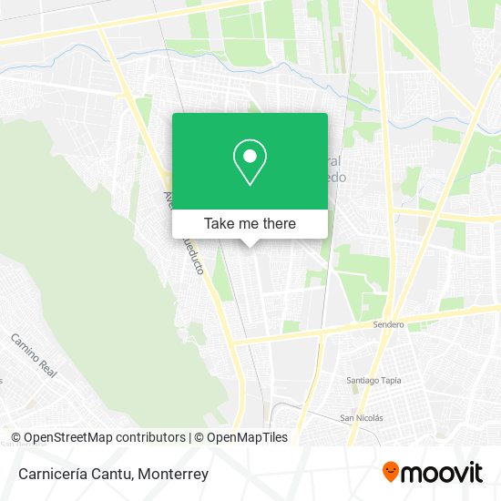 Carnicería Cantu map