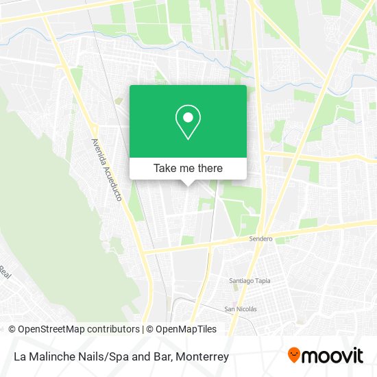 La Malinche Nails/Spa and Bar map