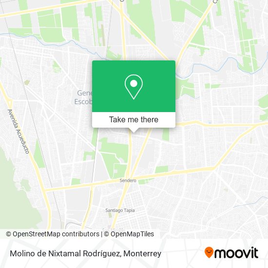 Molino de Nixtamal Rodríguez map